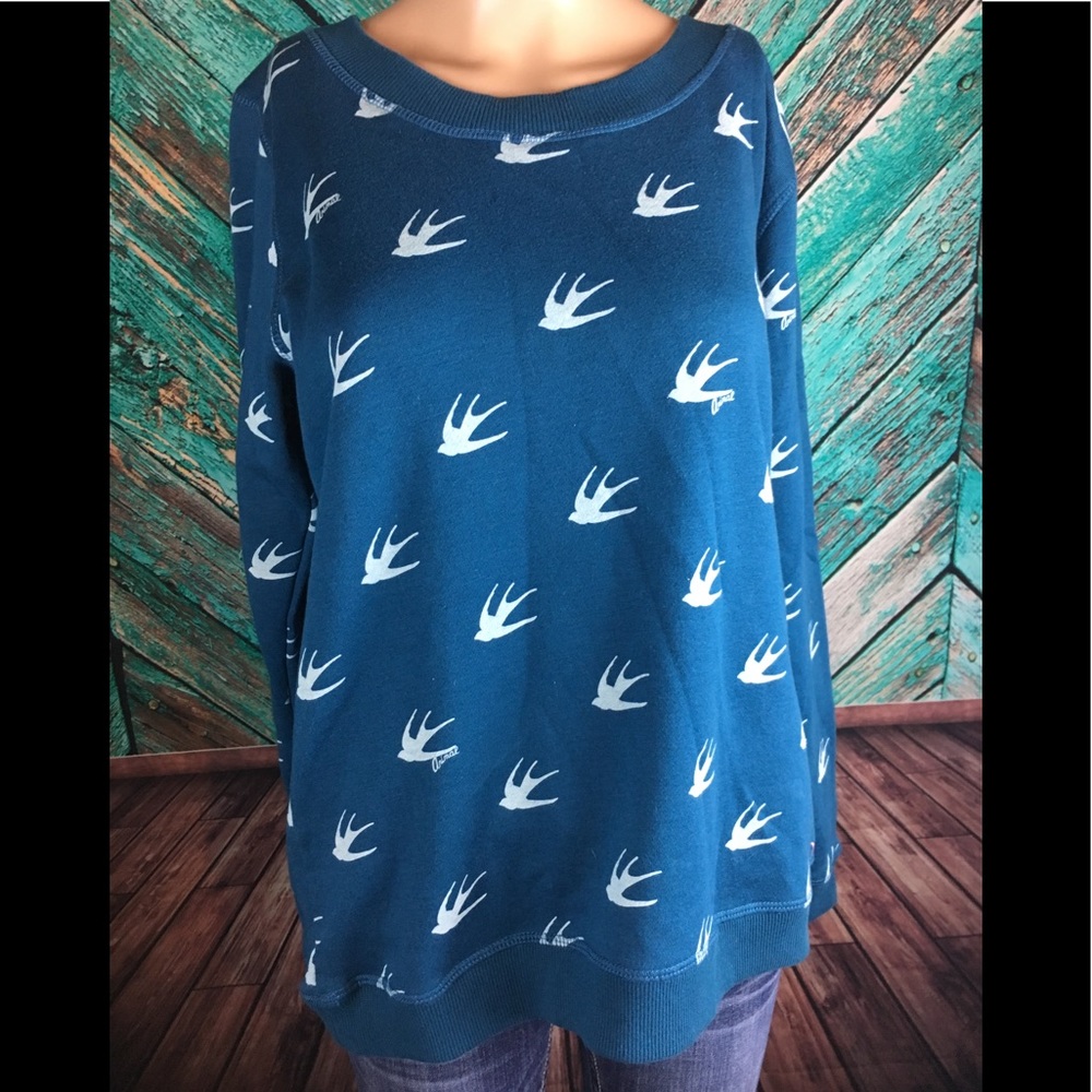 Animal Brand Teal Bird Sweatshirt